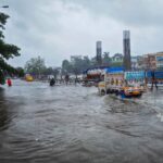 Heavy Rainfall Causes Flooding in City